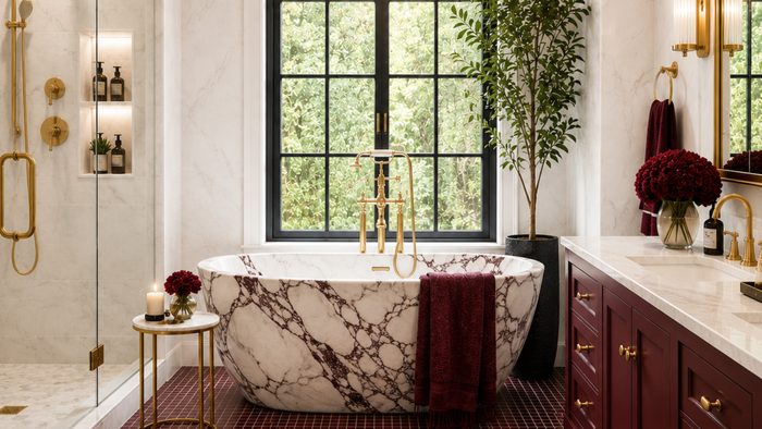 SHOP THIS LOOK GARNET MEADOW & VIOLA