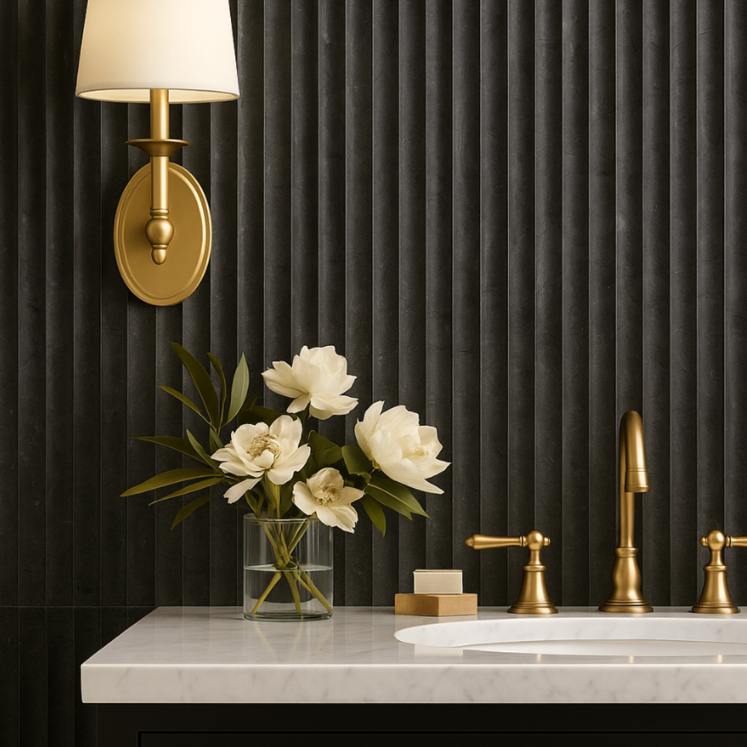 Onyx Valira Fluted Marble Mosaic