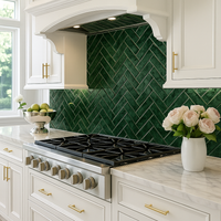 Viridan Meadow Marble Subway Tile 3"x 6", 3" x 9", 3" x 11"