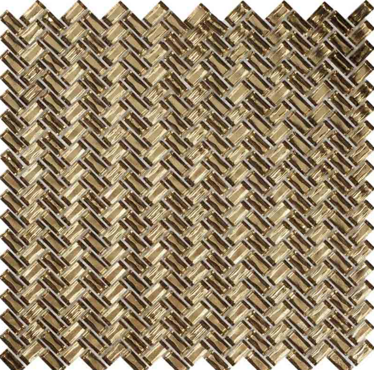 Amelia Woven Herringbone Golden Odyssey