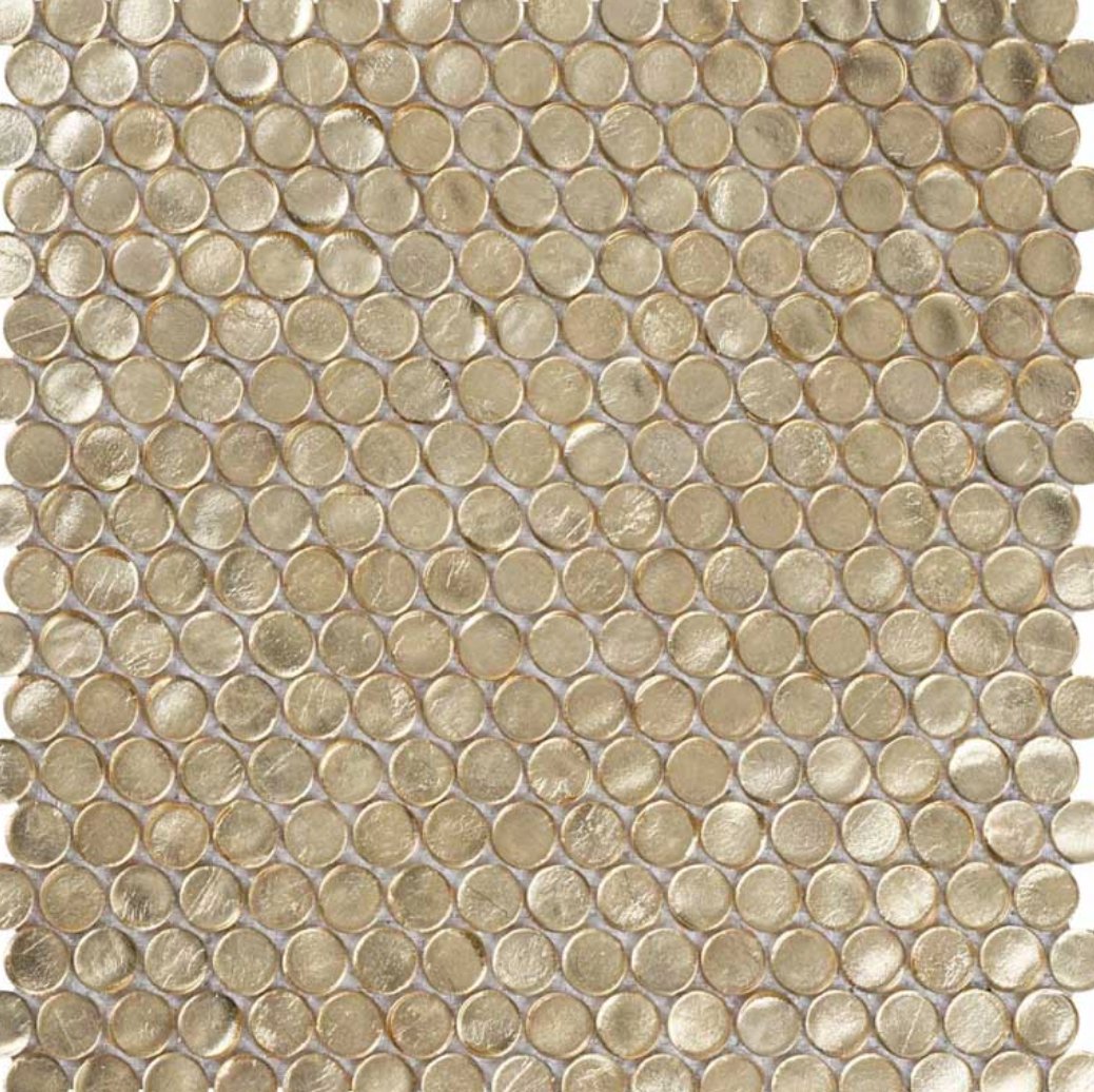 Cordelia Gold Penny tile