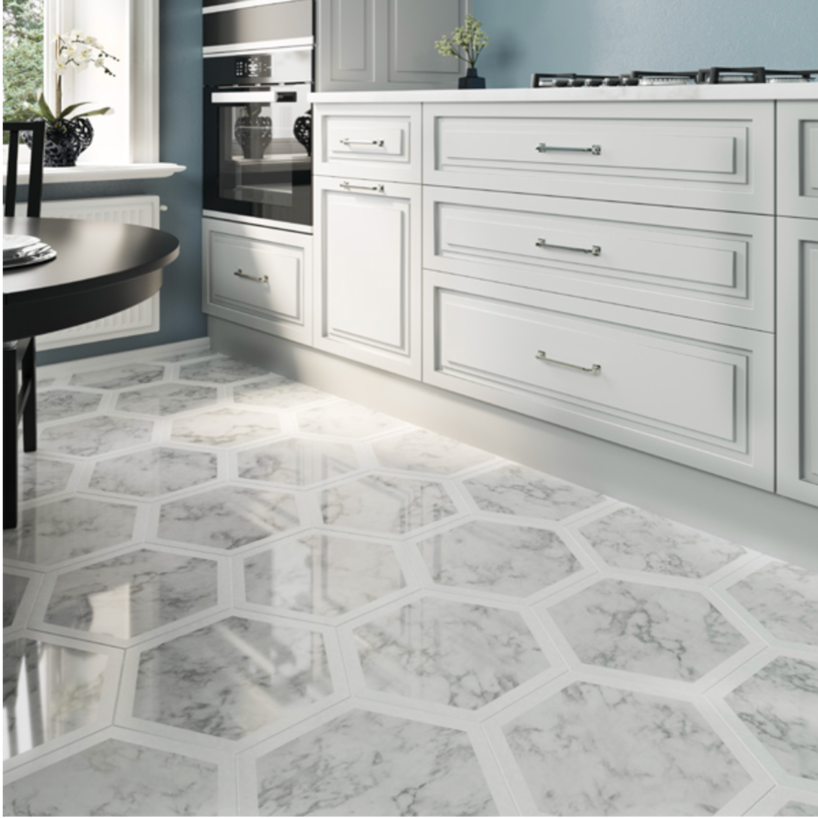 Northern Glacier Carrara Marble Tile