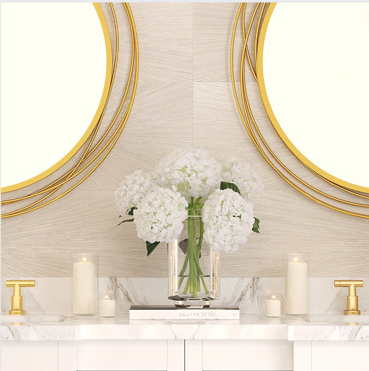 Starlight Porcelain Deco Opaline Blanc