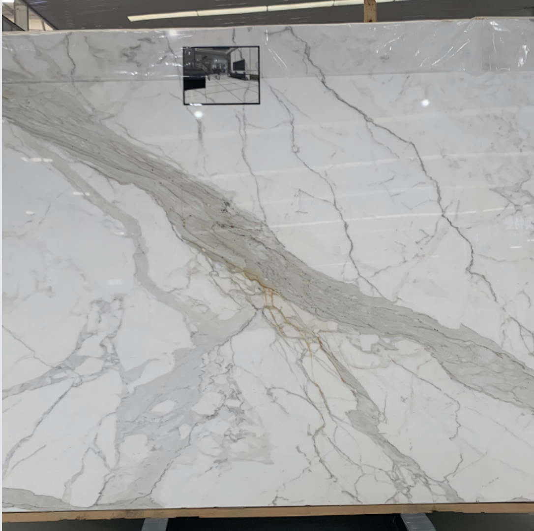 Nuage Argenté Calacatta Marble Slab