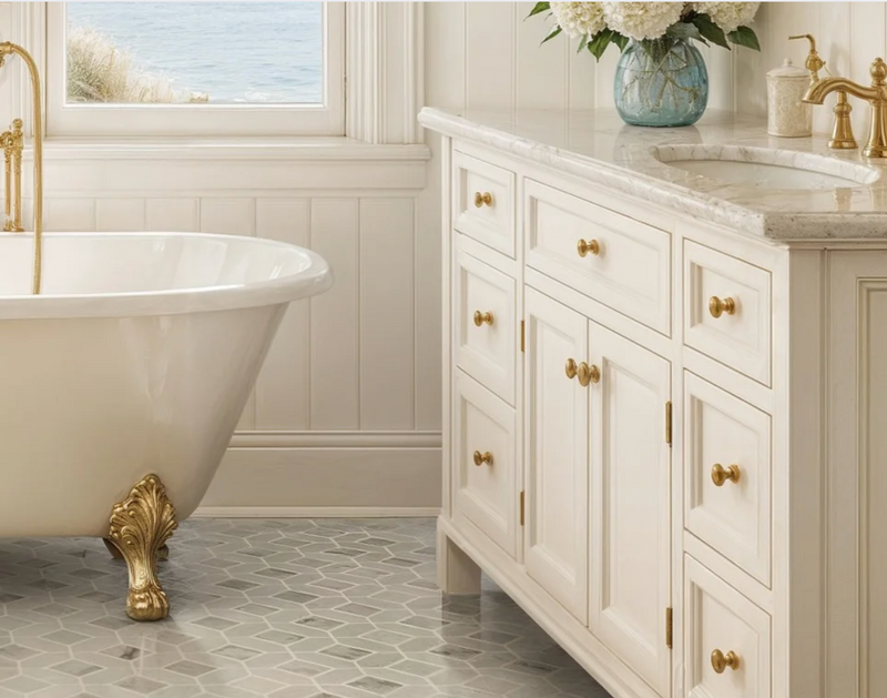 Montauk Sandbar Marble Mosaic