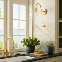 Elysian Calacatta Marble Subway Tile