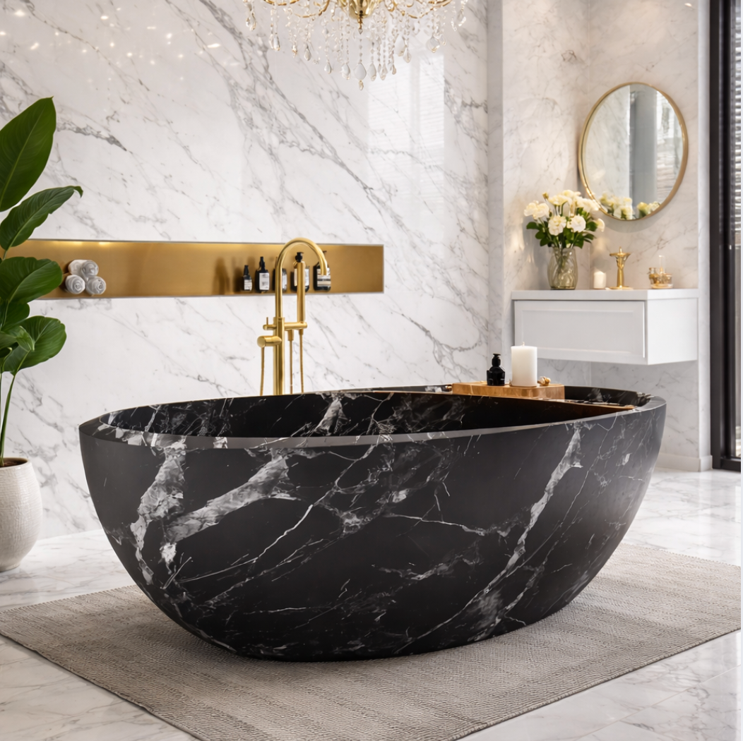 Calithia™ Marble Soaking Tub