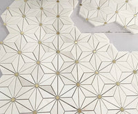 Starlight Majesty Dolomite Waterjet Mosaic Tile